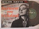 MILES DAVIS ASCENSEUR POUR L'ECHAFAUD ORIGINAL FRENCH 10 inch IN EX CONDITION 