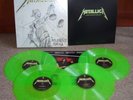 Metallica GREEN And Justice For All  Vinyl NEW & SEALED