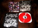 INCANTATION LP RED VINYL LIMITED 1991 DEATH IMMOLATION AUTOPSY SLAUGHTER MORBID