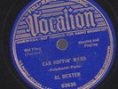 AL DEXTER  Car Hoppin' Mama VOCALION  78  