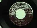J. B. LENIOR Don't Touch My Head CHECKER  HEAR SOUNDCLIPS 50s Chicago r&b