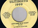 ULTIMATE OVATION Deep Down In My Heart RARE SWEET MODERN SOUL 45 *Listen Detroit