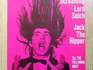 EP  - SCREAMING LORD SUTCH -  ' JACK THE RIPPER ' - Scarce 12in  4Track