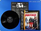 BLACK SABBATH Sabotage Japan Press Ozzy Osbourne OBI LP g624