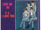 THE BEATLES 45 rpm LOVE ME DO / P.S. I LOVE YOU TOLLIE 9008 PICTURE SLEEVE ONLY