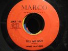 JAMES McCLEESE NORTHERN SOUL 45 ON MARCO 103 LISTEN TO IT