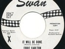 RARE NORTHERN SOUL Eddie Carlton It Will Be Done PROMO 45 NM 1965 BEAUTY