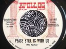APOLLOS SHOW BAND Peace Still Is With Us 45 RARE funk *HEAR*