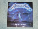 Metallica - Ride The Lightning. Original Megaforce LP. MINT, NEVER PLAYED