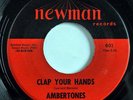 MOD GARAGE SOUL Rocker - The AMBERTONES Clap Your Hands NEWMAN dancer