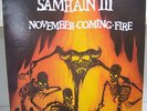 Samhain-III-November-Coming Fire-1ST Press-PL9-07- Bar Code-Danzig Misfits-NM
