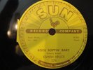 EDWIN BRUCE - SUN 78 RPM RECORD  #276- ROCK BOPPIN' BABY