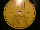Vinyl : Charlie Parker Sextet Dial Records 1015-A-B