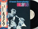 ELVIS PRESLEY-C'MON EVERYBODY-JAPAN PROMO WL +OBI iii
