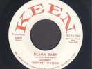 Johnny Guitar Watson  Deana Baby  KILLER BLACK ROCKER ROCKABILLY 45 HEAR