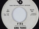 Northern Soul 45 GINO PARKS Fire TAMLA HEAR DJ