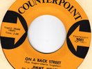 JIMMY MILLER-on a backsteet COUNTERPOINT 9001 SOUL/TEEN
