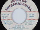 Soul Funk 45 WILD HONEY I Can't Go On HOUSTON INTL HEAR