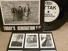 ATTAK: Today's Generation EP. Oi 7. 1982 A Very Rare Punk/Oi Record. C/W Insert.