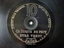 POLIN & NOTE La petite tonkinoise / Il pleut Pathe 35cm