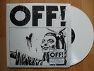 OFF SELF TITLED LP WHITE VINYL RARE LTD EDTN BLACK FLAG HARDCORE CIRCLE JERKS