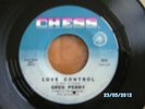 GREG PERRY - LOVE CONTROL /HEAD OVER HEELS (IN LOVE) 7