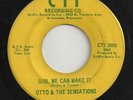 SUPER RARE-FUNK /  SWEET SOUL-OTTO & THE SENSATIONS-45-CTI RECORDS