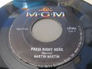 MARTIN MARTIN PRESS RIGHT HERE SILLY POOR SOUL MGM MOD GARAGE PUNK PSYCH 45