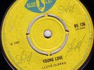 LLOYD CLARKE/SKINHEAD REGGAE/BLUE CAT BS136/1968..YOUNG LOVE - WALL FLOWER.