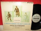 SAX 2393 B/S IST ISSUE MENDELSSOHN A MIDSUMMER NIGHT'S DREAM OTTO KLEMPERER EX+