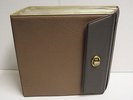 RECORD LIBRARY VINTAGE STORAGE SINGLE FOLDER CARRY CASE 7
