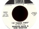 MARVIN GAYE & KIM WESTON It Takes Two on Tamla Promo Soul 45 Hear