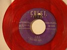 JACK LEWIS Someone To Love Me/I.O.U. CREST 1033 Red vinyl ROCKABILLLY rare 7
