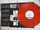 W.A.S.P  the crimson idol  coloured vinyl wasp rare signed