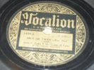 JUNIE C COBB/SIX JOLLY JESTERS 78 rpm VOCALION 1449 hot territory jazz