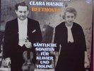 Grumiaux Violin Haskil Piano Beethoven Holland Philips 6763001 Box 4LPs NM.