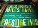 MILES DAVIS Bags Groove LP Prestige Yellow Label Deep Groove DG RVG Jazz 7109