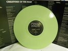RARE KISS CREATURES OF THE NIGHT GLOW IN THE DARK GREEN LP RECORD VINYL ALBUM