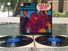 MOTHERS OF INVENTION ZAPPA - FREAK OUT, HOT SPOT AD, 2LP VINYL MONO, BLUE VERVE