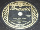 KANSAS CITY FRANK 78 rpm Brunswick 7062 hot pre war jazz V+