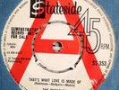 The Miracles - Thats What Love Is Made Of - Stateside SS 353  DEMO