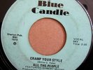 ALL THE PEOPLE Cramp Your Style BLUE CANDLE MIAMI FUNK BREAKS 45 HEAR