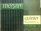 Westminster WL 5086 AMADEUS QUARTET mozart quintet in g LP VG+ Vinyl 1951