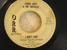 COOKIE SCOTT & The Chevelles I Don't Care / Misled Soul R&B 45 Rare