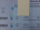 2 Tickets DEAD CAN DANCE Cat 1 SOLD OUT in Brussels 29-sept-2012 price for both
