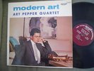 ART PEPPER modern art  SCORE deep groove