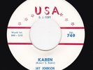 '63 Del Shannon style TEEN R&R JAY JOHNSON Karen USA 749 M- DJ HEAR NOW