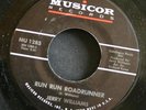 Northern Soul 45 JERRY WILLIAMS Run Run Roadrunner on Musicor LISTEN