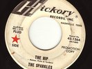 Rare TX garage 45 Sparkles The Hip HICKORY