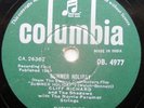 India Cliff Richard & The Shadows Summer Holiday 78 Rpm DB 4977 Made In India